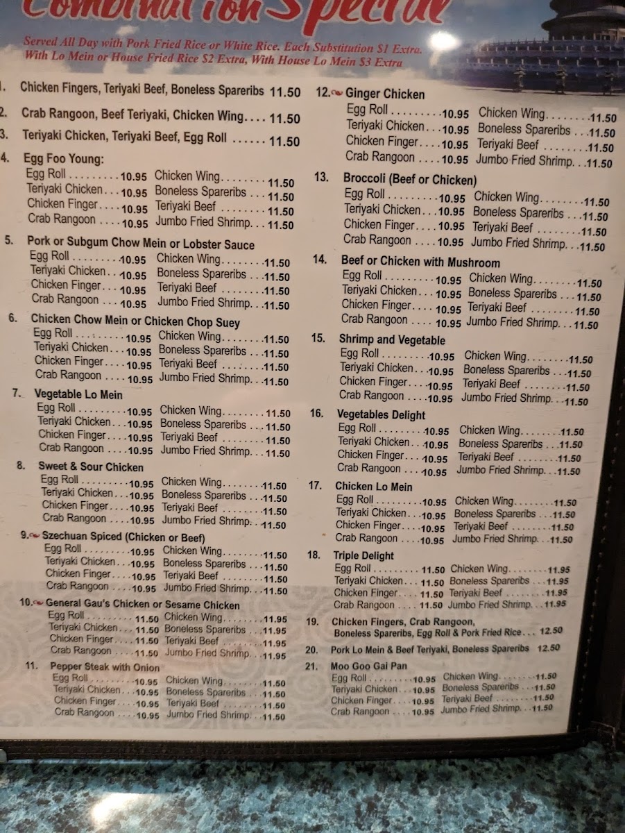 Menu Golden Palace Restaurant-7